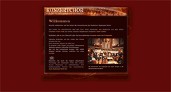 Desktop Screenshot of konzertchor-staatsoper.de